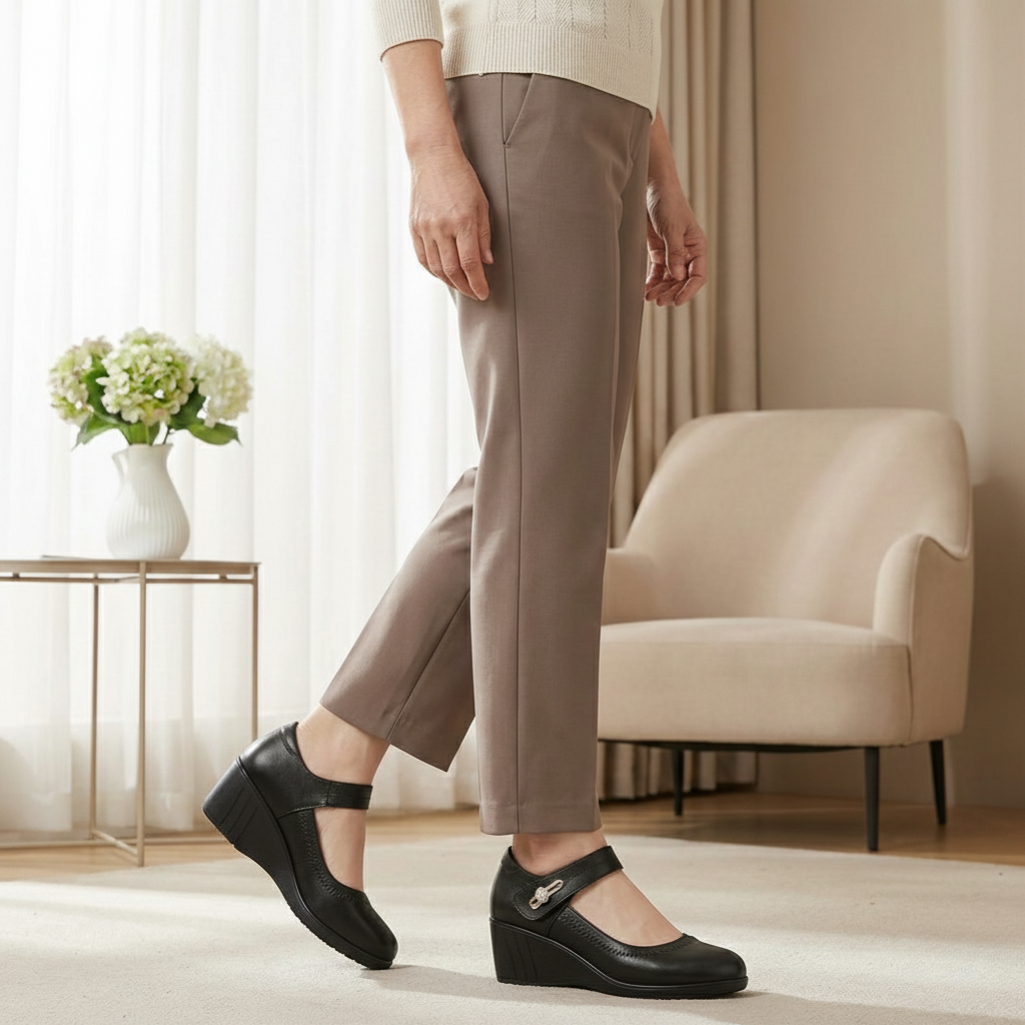 JEAN | ELEGANT MID-HEEL COMFORT SHOES