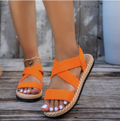 SKYLAR | BRAIDED PLATFORM ESPADRILLE SANDALS