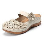 EDITH | FLORAL CUTOUT ORTHOPEDIC CLOGS