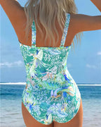 ONE-PIECE BOTANICAL PRINT